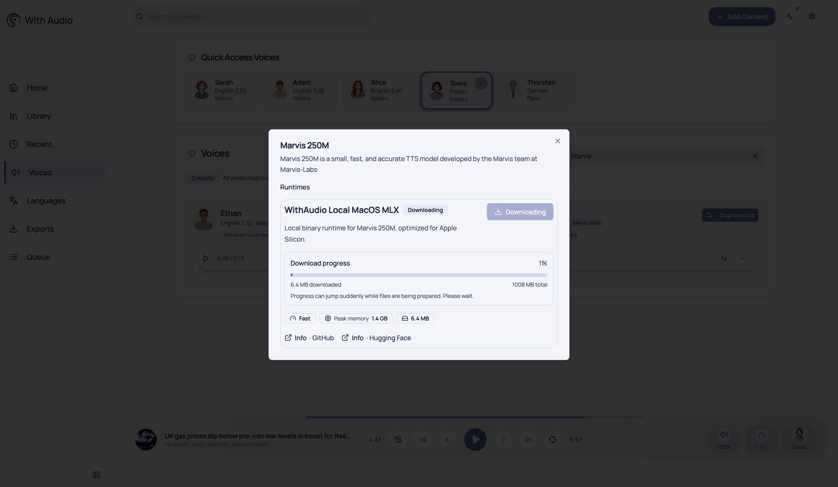 Ethan — Setup Engine